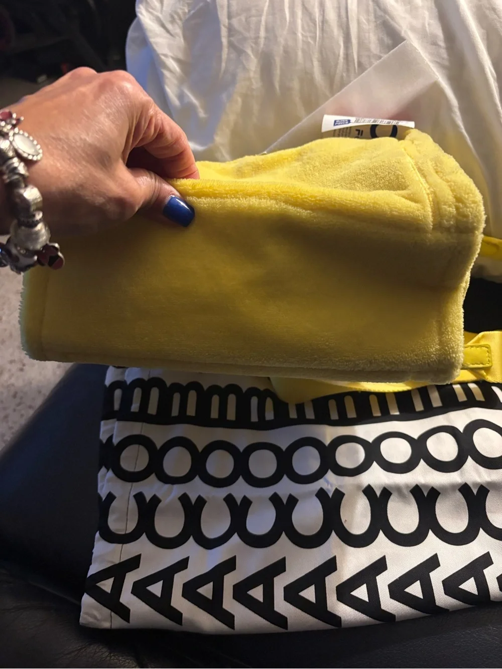 NWT Marc Jacob’s the terry small tote bag yellow